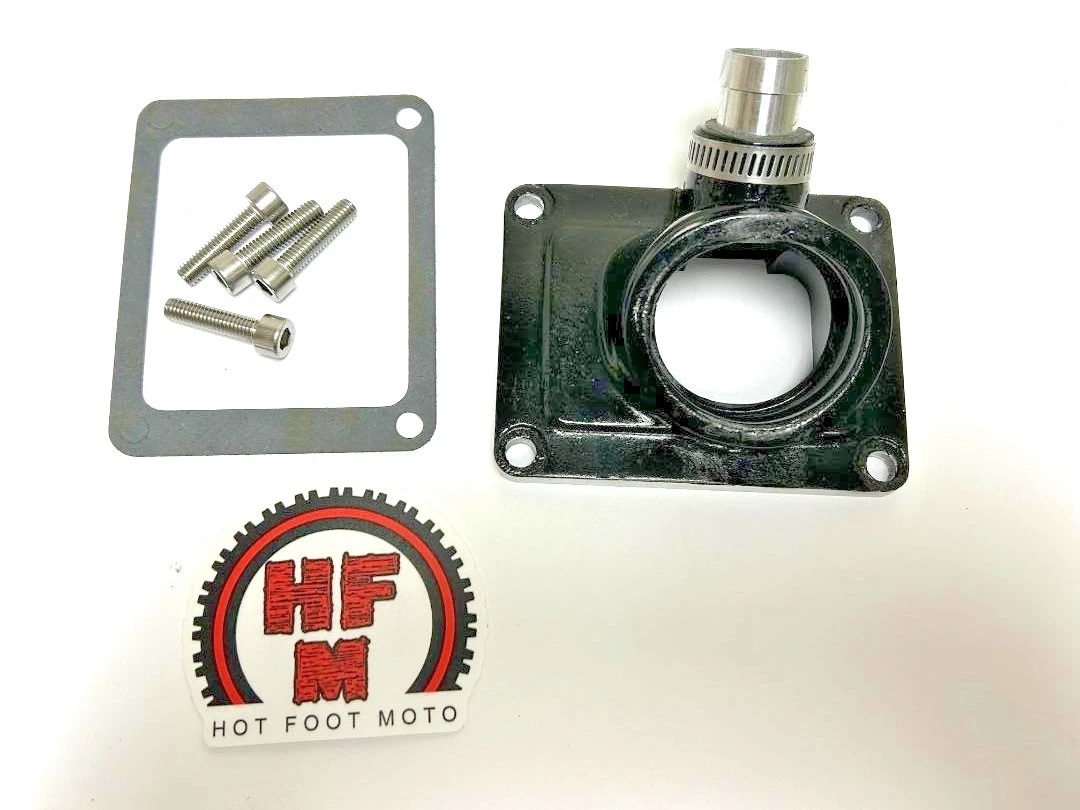 1985 Kawasaki KX500 KX 500 Intake Manifold Carburetor Holder 16065-1125 